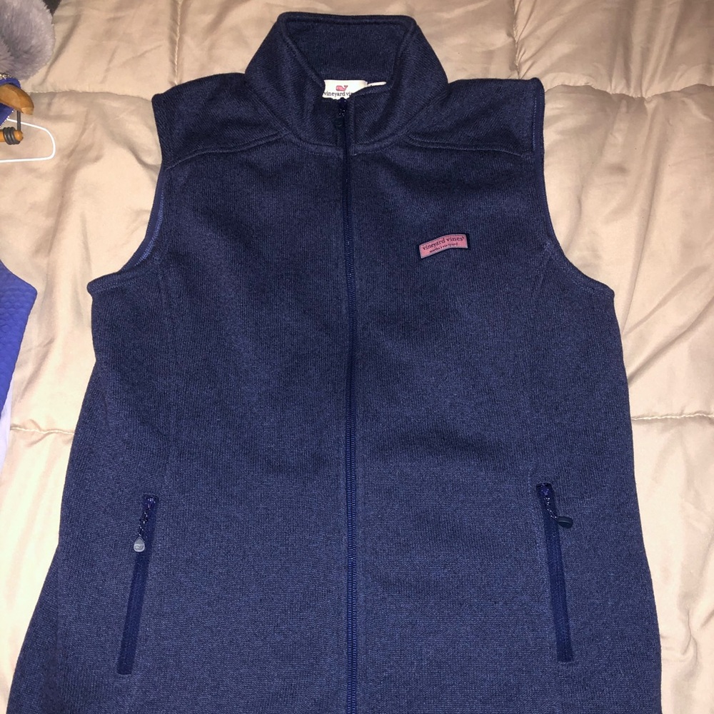 Dark blue Vineyard Vines Vest!!!